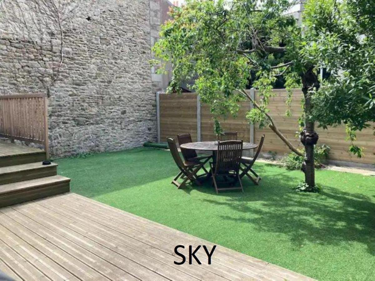 Studio Hikoki et Appartement Sky avec jardin Dinan Buitenkant foto